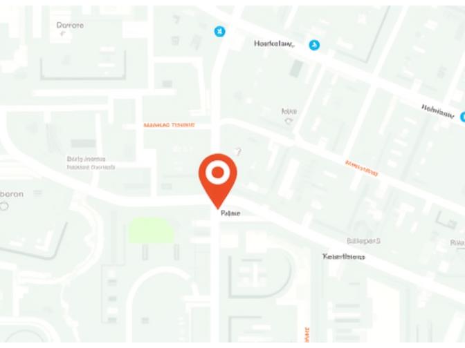 Komorebi Kitchen & Arcadesの所在地を示す地図、東京都中野区本町28-47 2階