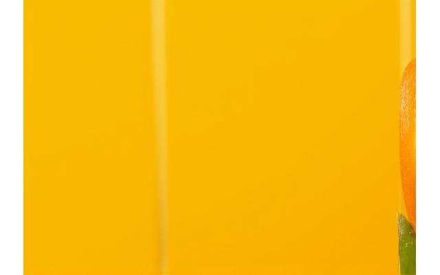 フレッシュなオレンジジュース